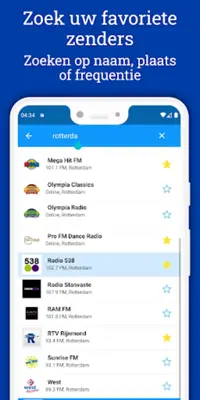 Radio Nederland FM android App screenshot 4
